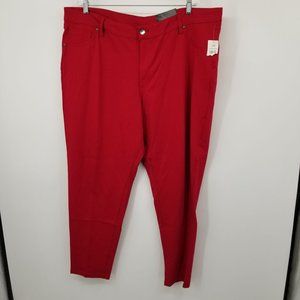 NWT Cato Woman Contemporary Lower Rise Jegging Pants Size 26W